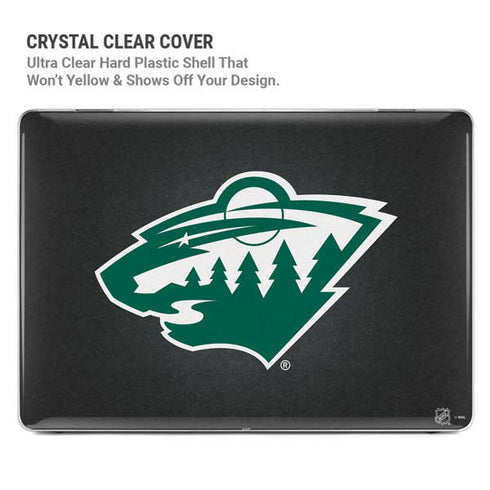NHL Minnesota Wild Black Background MacBook Air 13in M1 (2021) Case plus Skin
