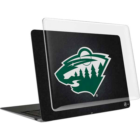 NHL Minnesota Wild Black Background MacBook Air 13in M1 (2021) Case plus Skin