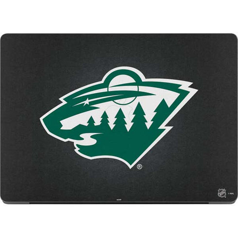 NHL Minnesota Wild Black Background MacBook Pro 14in (2021-24) Skin