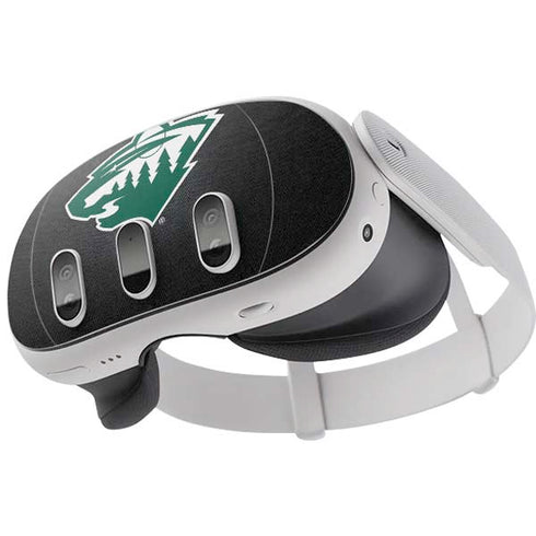 NHL Minnesota Wild Black Background Meta Quest 3 Skin