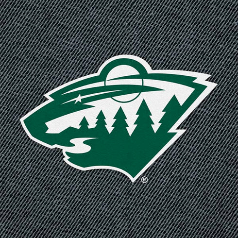 NHL Minnesota Wild Black Background Moto E5 Play Skin