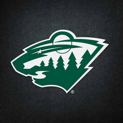 NHL Minnesota Wild Black Background Moto G6 Skin