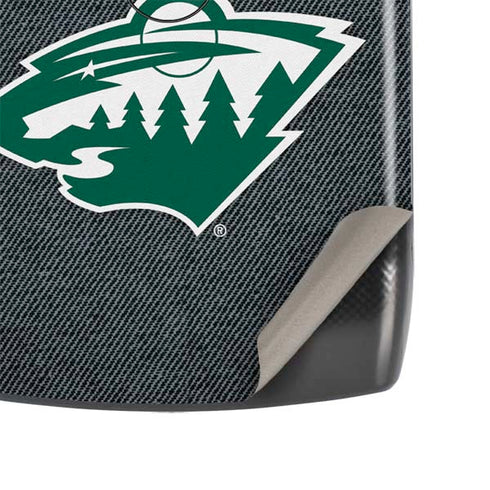 NHL Minnesota Wild Black Background Motorola RAZR Skin