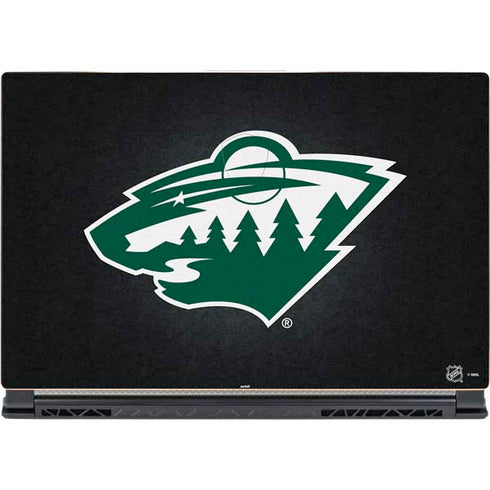 NHL Minnesota Wild Black Background MSI GS65 Stealth Laptop Skin