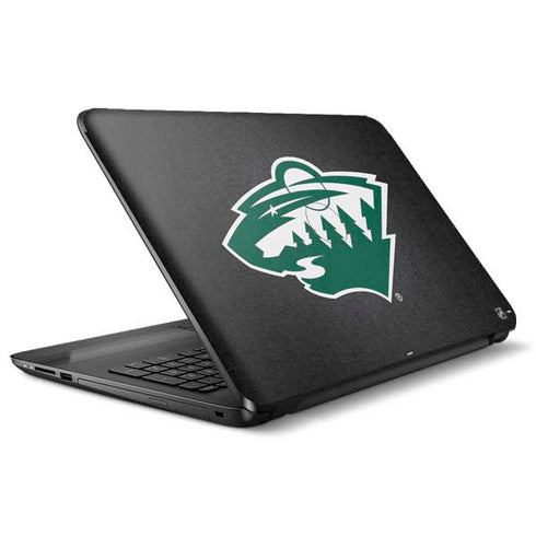 NHL Minnesota Wild Black Background HP Notebook Skin