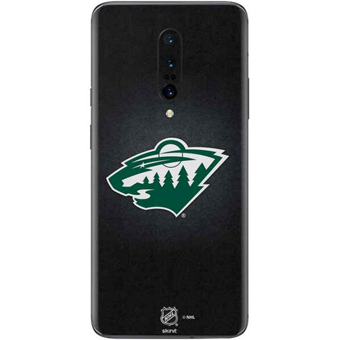 NHL Minnesota Wild Black Background OnePlus 7 Pro Skin