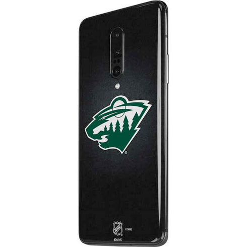 NHL Minnesota Wild Black Background OnePlus 7 Pro Skin