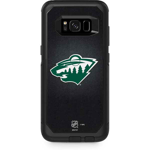 NHL Minnesota Wild Black Background Otterbox Commuter Galaxy Skin