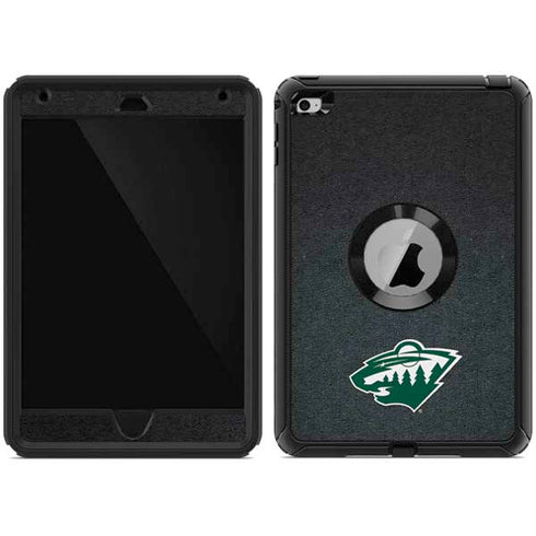 NHL Minnesota Wild Black Background Otterbox Defender iPad Skin