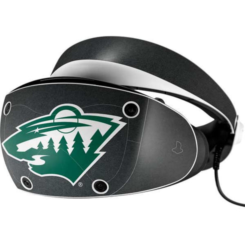 NHL Minnesota Wild Black Background PlayStation VR2 Skin