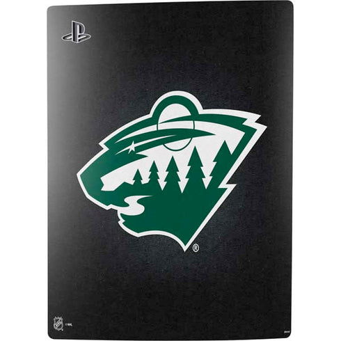 NHL Minnesota Wild Black Background PS5 Digital Edition Bundle Skin