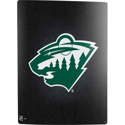 NHL Minnesota Wild Black Background PS5 Digital Edition Bundle Skin