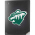 NHL Minnesota Wild Black Background PS5 Digital Edition Console Skin