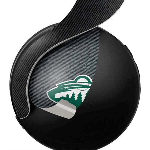 NHL Minnesota Wild Black Background PULSE 3D Wireless Headset for PS5 Skin