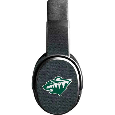NHL Minnesota Wild Black Background Skullcandy Crusher Wireless Skin