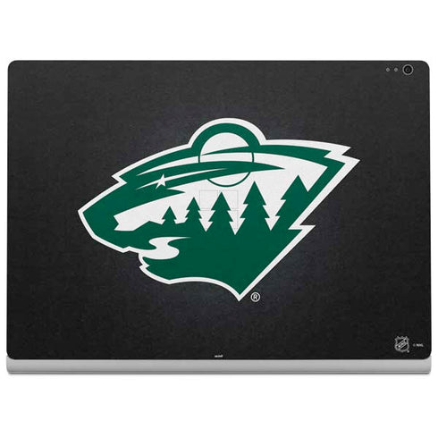 NHL Minnesota Wild Black Background Surface Book 2 13.5in Skin