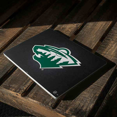 NHL Minnesota Wild Black Background Surface Laptop 2 Skin