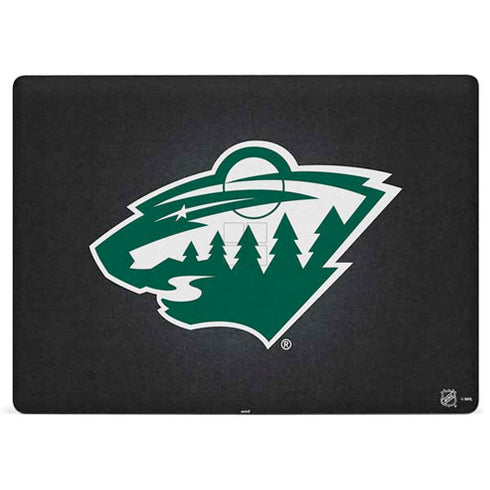 NHL Minnesota Wild Black Background Surface Laptop 3 13.5in Skin
