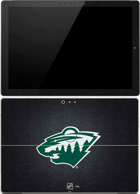 NHL Minnesota Wild Black Background Surface Pro 4 Skin