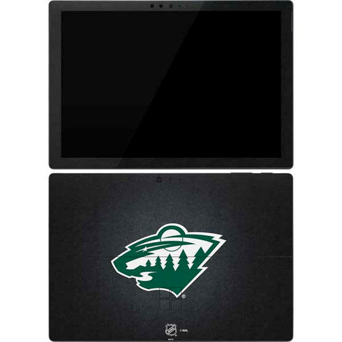 NHL Minnesota Wild Black Background Surface Pro 7 Skin