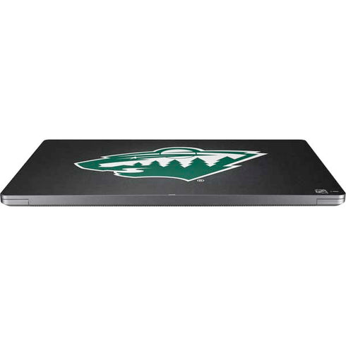 NHL Minnesota Wild Black Background Universal Laptop 13in (10.6 x 7.6in) Skin