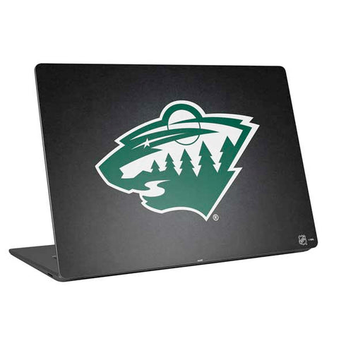 NHL Minnesota Wild Black Background Universal Laptop 16.6in (13.4 x 9.7in) Skin
