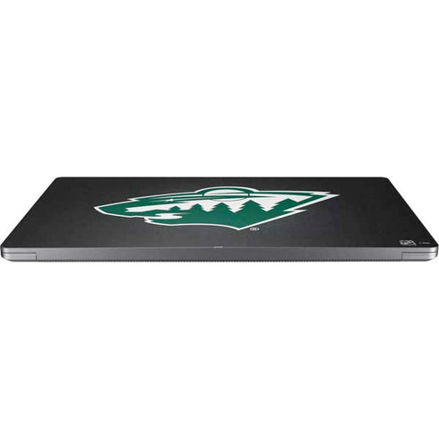 NHL Minnesota Wild Black Background Universal Laptop 17in (13.8 x 10in) Skin