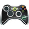 NHL Minnesota Wild Black Background Xbox 360 Wireless Controller Skin