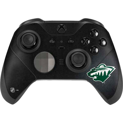 NHL Minnesota Wild Black Background Xbox Elite Wireless Controller Series 2 Skin