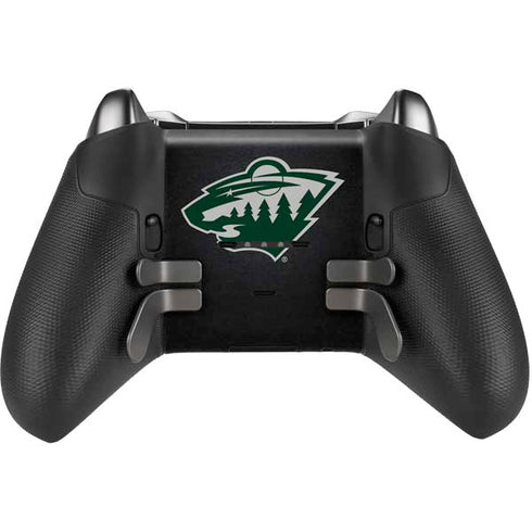 NHL Minnesota Wild Black Background Xbox Elite Wireless Controller Series 2 Skin