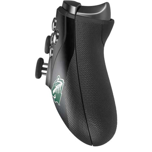 NHL Minnesota Wild Black Background Xbox Elite Wireless Controller Series 2 Skin