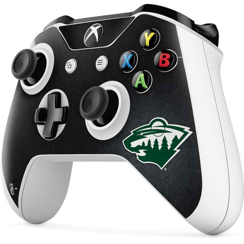 NHL Minnesota Wild Black Background Xbox One S All-Digital Edition Bundle Skin