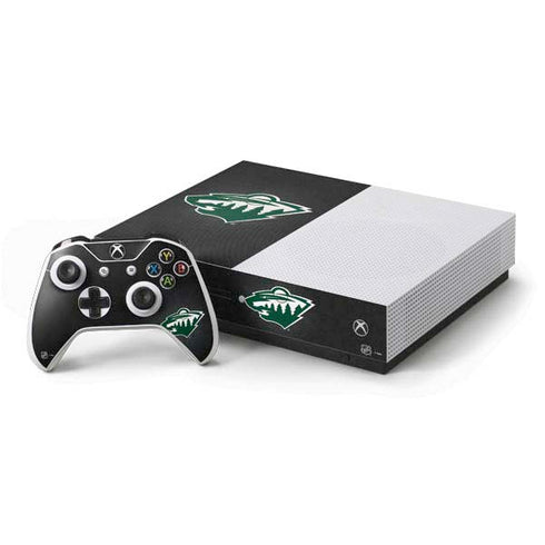 NHL Minnesota Wild Black Background Xbox One Skins