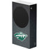NHL Minnesota Wild Black Background Xbox Series S Console Skin