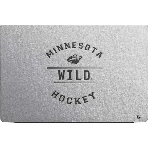 NHL Minnesota Wild Black Text Dell Vostro Skin