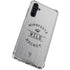 NHL Minnesota Wild Black Text Galaxy A54 5G Clear Case
