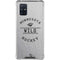 NHL Minnesota Wild Black Text Galaxy A71 5G Clear Case