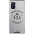 NHL Minnesota Wild Black Text Galaxy A71 5G Clear Case