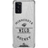 NHL Minnesota Wild Black Text Galaxy Note20 5G Clear Case
