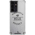 NHL Minnesota Wild Black Text Galaxy S21 Ultra 5G Clear Case