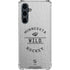 NHL Minnesota Wild Black Text Galaxy S23 FE Clear Case