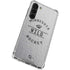 NHL Minnesota Wild Black Text Galaxy S23 Plus Clear Case