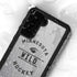 NHL Minnesota Wild Black Text Galaxy S23 Plus Waterproof Case