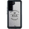 NHL Minnesota Wild Black Text Galaxy S23 Waterproof Case