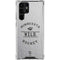 NHL Minnesota Wild Black Text Galaxy S24 Ultra Clear Case
