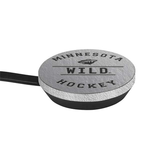 NHL Minnesota Wild Black Text Google Stadia Controller Skin