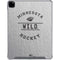 NHL Minnesota Wild Black Text iPad Pro 12.9in (2020) Clear Case