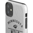 NHL Minnesota Wild Black Text iPhone 11 Impact Case