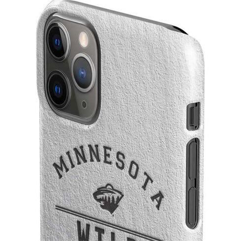 NHL Minnesota Wild Black Text iPhone 11 Pro Lite Case