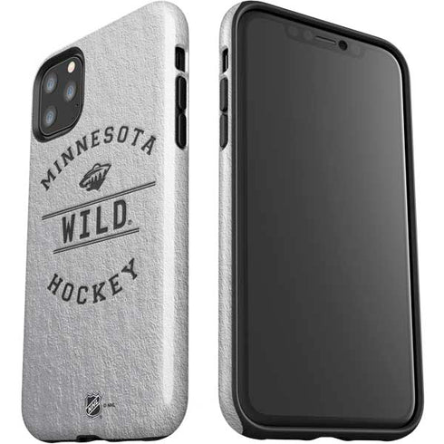 NHL Minnesota Wild Black Text iPhone 11 Pro Max Impact Case
